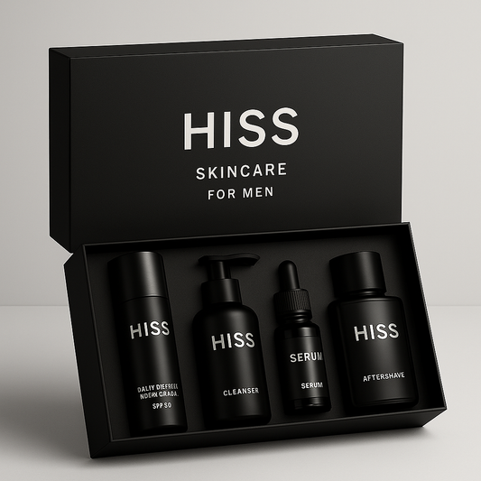 HISS Skincare For Men Essentials Gift Set